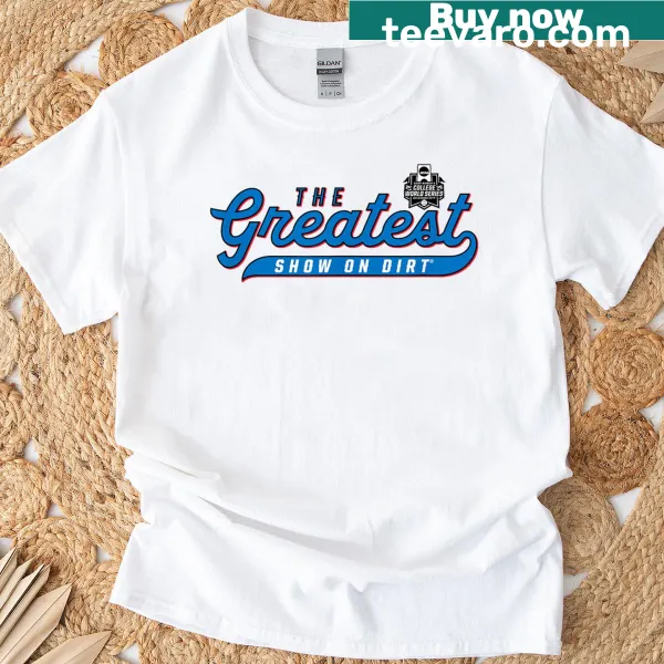 College World Series 2025 t-shirt with bold 'Greatest Game' text