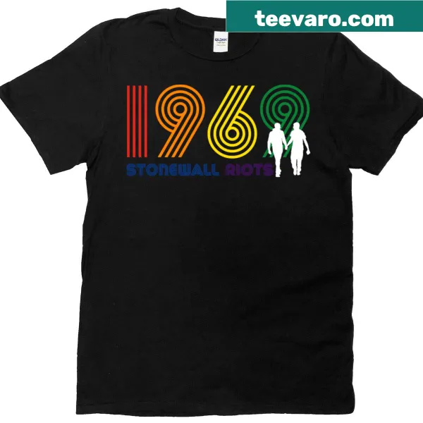 T-shirt honoring the Stonewall Riots of 1969 with impactful graphic