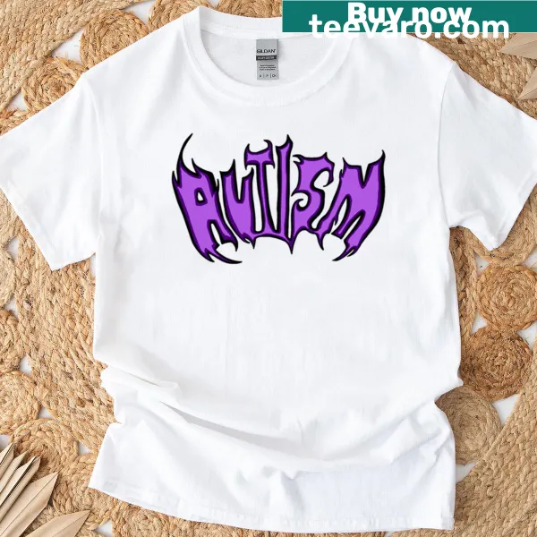 Illustrative T-shirt symbolizing Autism awareness and neurodiversity
