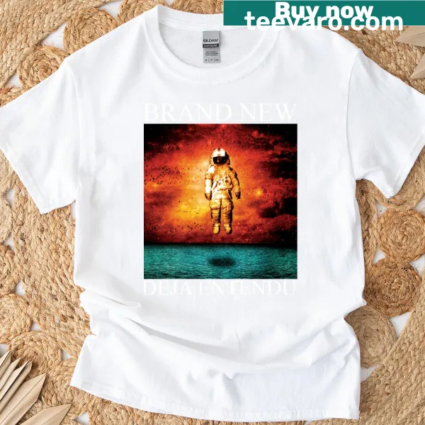 Funny typographic t-shirt with the phrase Dejaaa Entenduuu