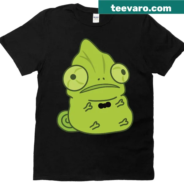 Playful chameleon graphic on a fun T-shirt