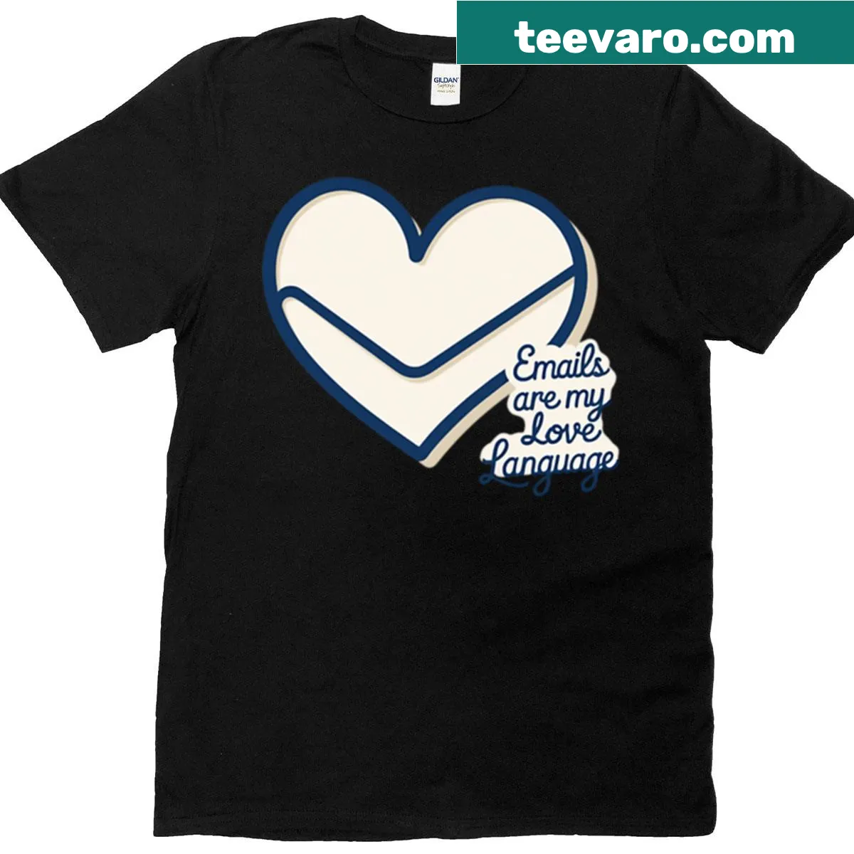 T-shirt with a fun phrase about cider as a love language — on a men's t-shirt