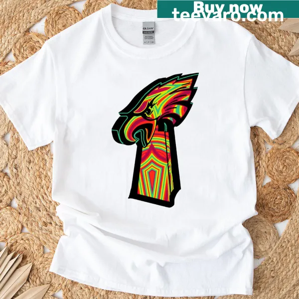 Super Bowl LIX 59 Champs Eagles T-shirt with trophy graphic