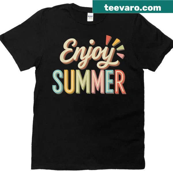 Retro summer-themed T-shirt evoking nostalgic vibes