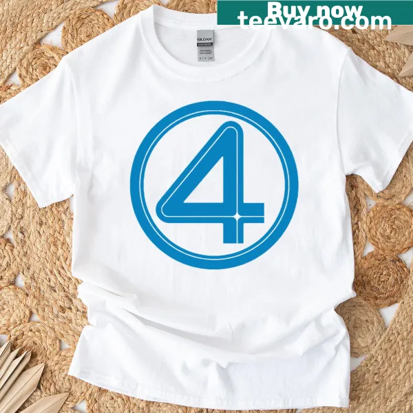 Fantastic 4 logo graphic t-shirt