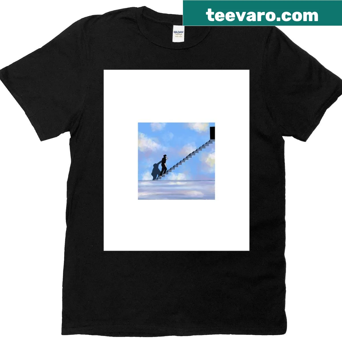 T-shirt featuring a playful graphic of Frank-n-furter legs — on a men's t-shirt