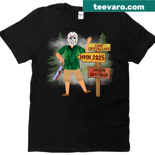 Hhn 2025 Jason Universe t-shirt with edgy typography design