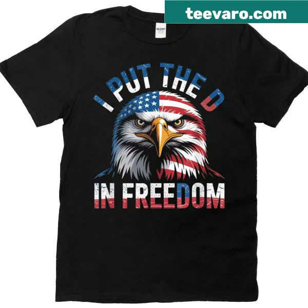 Humorous t-shirt featuring the phrase about freedom.