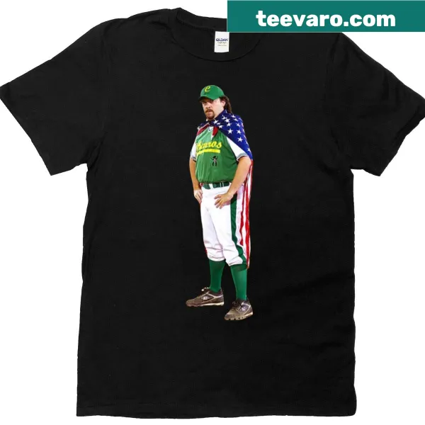Humorous T-shirt featuring Kenny Powers