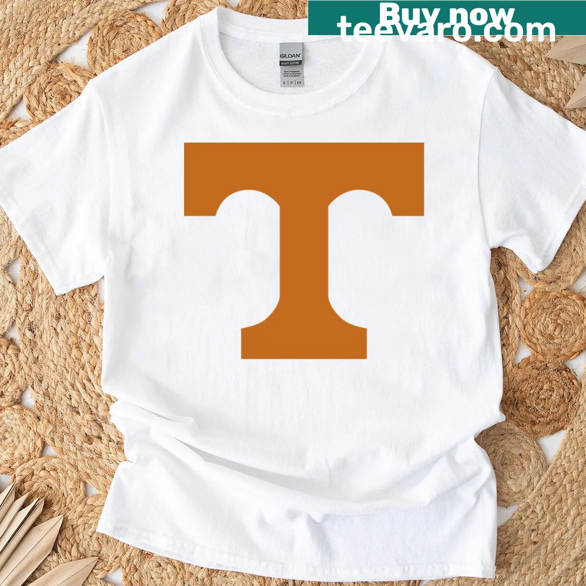 T-shirt featuring Luca Power graphic design — on a men's t-shirt