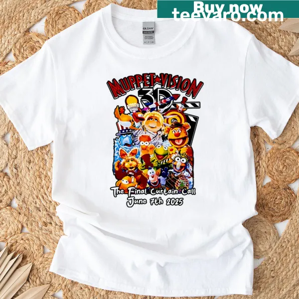 Muppet Vision 3D t-shirt featuring iconic graphic
