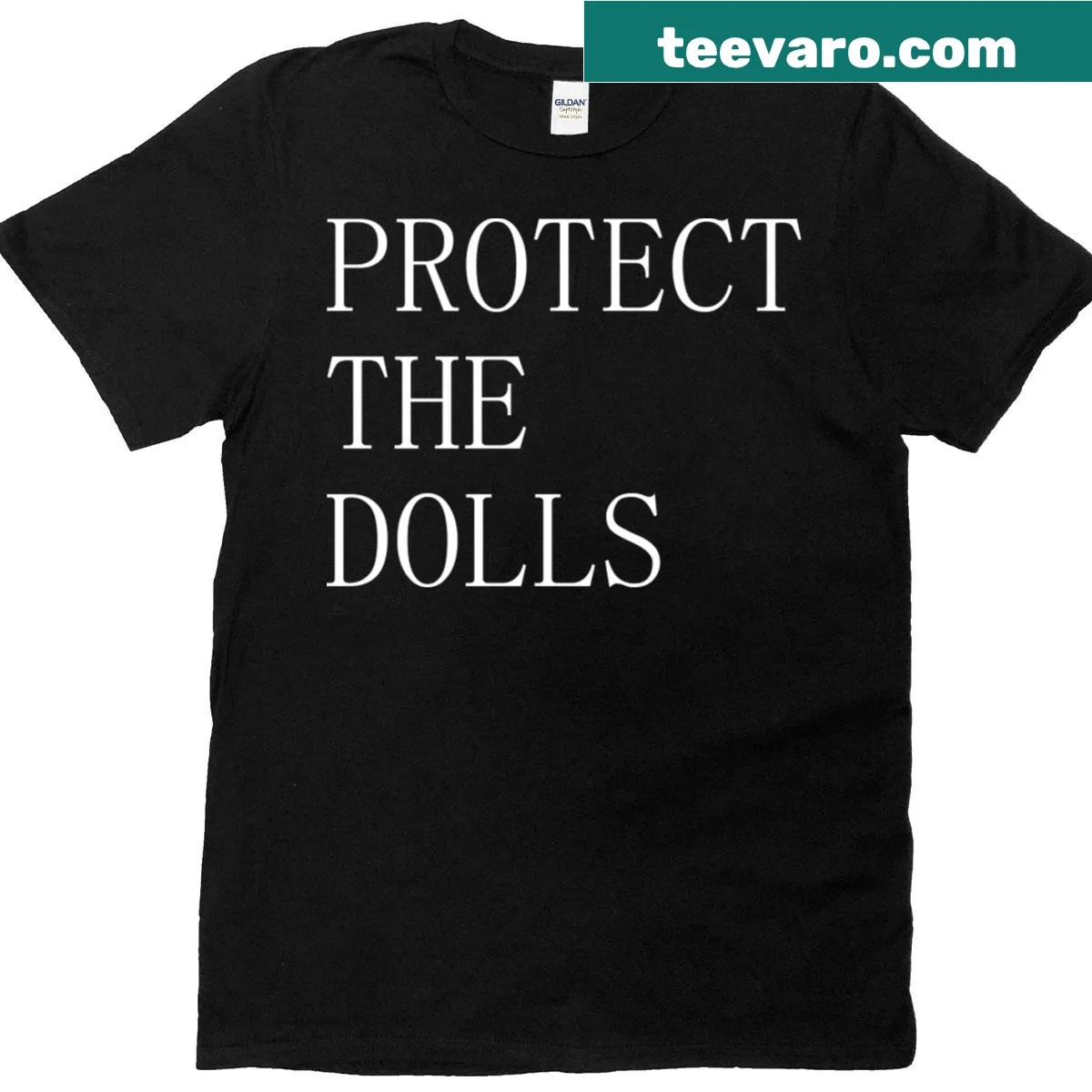 Black t-shirt with a heartfelt message about protecting creativity — on a men's t-shirt
