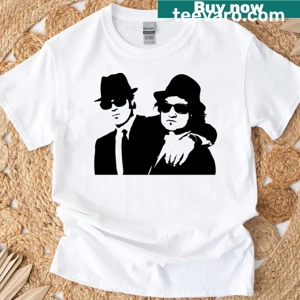 T-shirt featuring a clean design inspired by the Blues Brothers