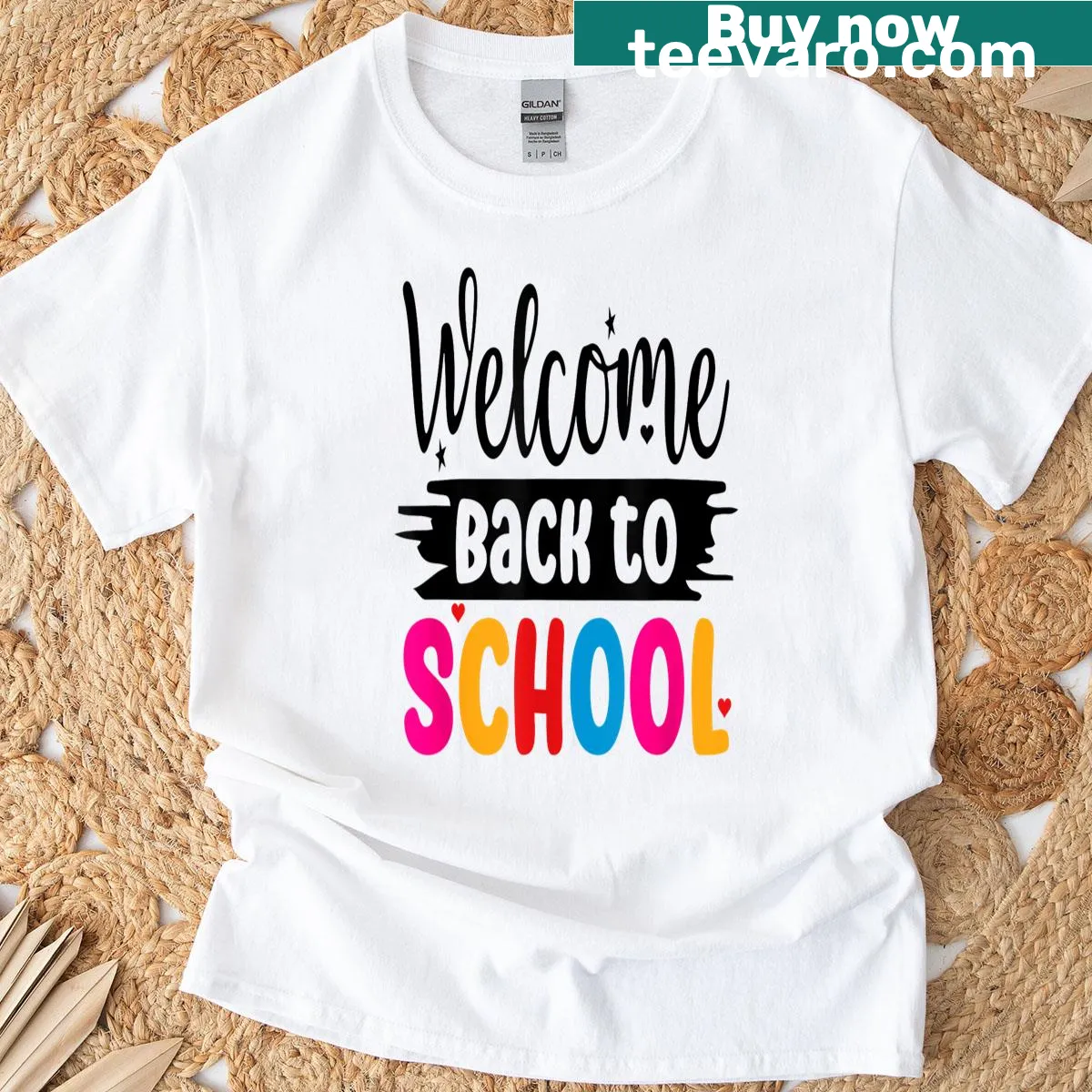 Teacher appreciation Welcome Back To School T-shirt — on a men's t-shirt