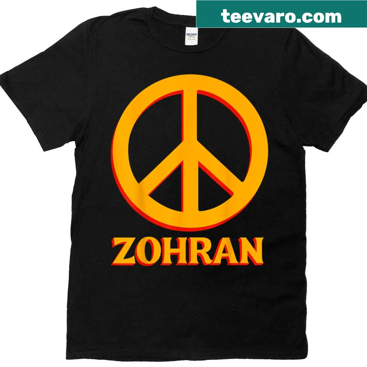 Supportive T-shirt for Zohran Mamdani's mayoral campaign — on a men's t-shirt