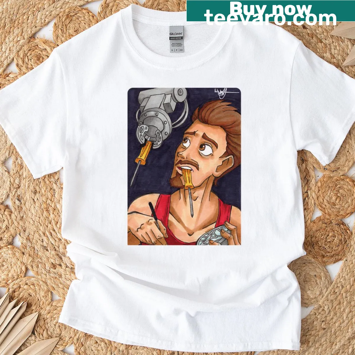 Oversized t-shirt promoting kindness and helping hands — on a men's t-shirt