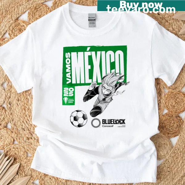 Soccer-themed t-shirt featuring Chigiri from Blue Lock for Gold Cup 2025