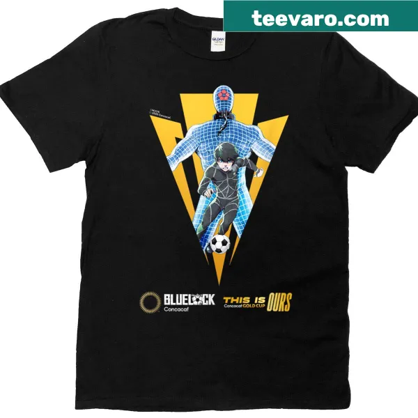 Soccer-themed t-shirt featuring Isagi for Gold Cup 2025
