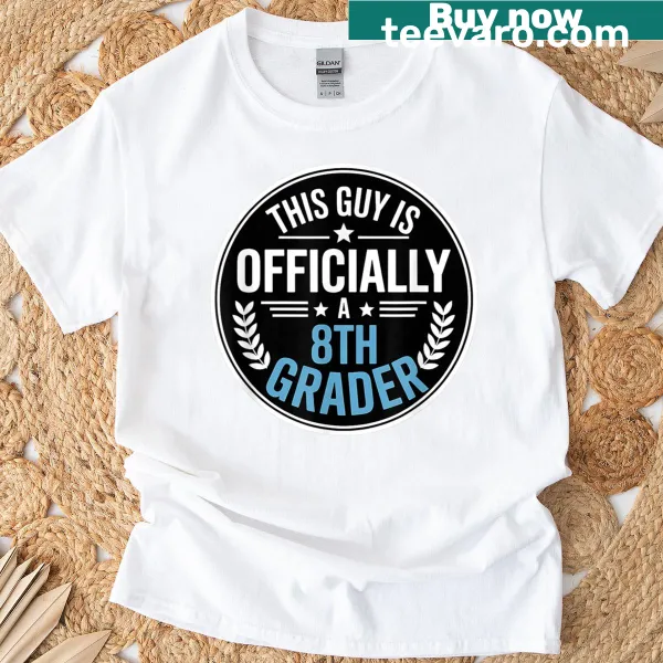 Back to school 8th grader 2025 t-shirt