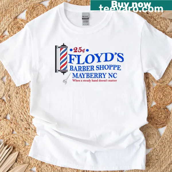 Barber shop themed oversized t-shirt with scissors design