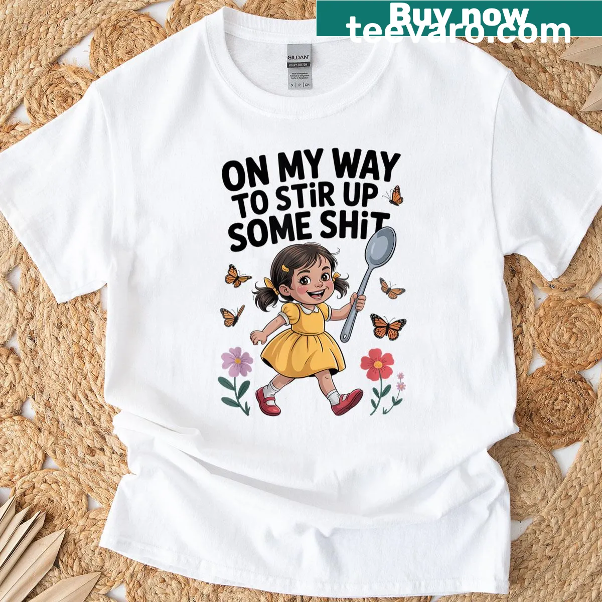 Sarcastic T-shirt with humorous phrase for adults — on a men's t-shirt
