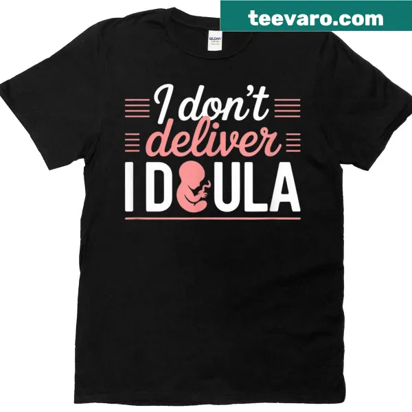 Humorous T-shirt design for birth workers and midwives
