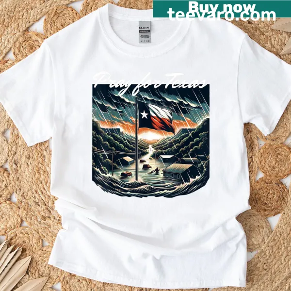 Sentimental t-shirt supporting Texas Hill Country and flooding recovery
