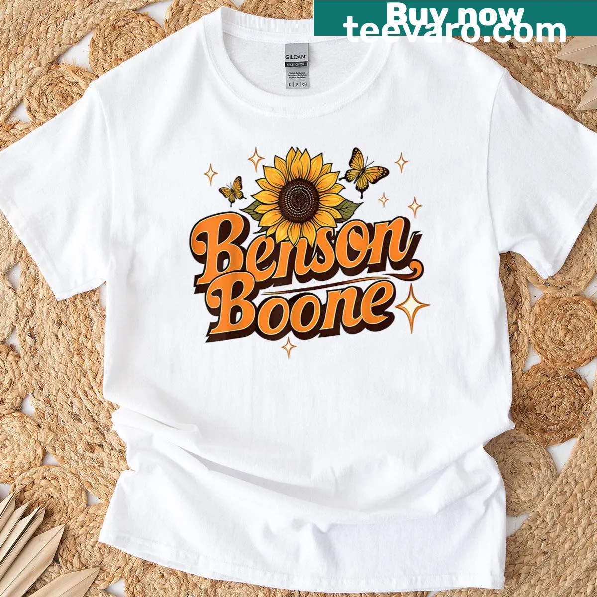 Vintage fan music design t-shirt for women — on a men's t-shirt