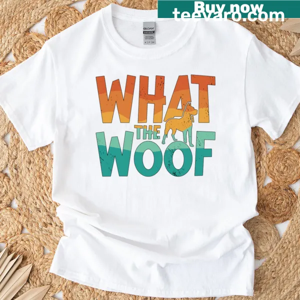Service dog trainer t-shirt with playful therapy dog theme