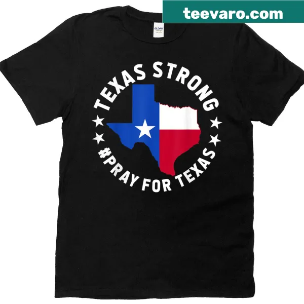 Texas flag-themed shirt expressing pride and support for Texas