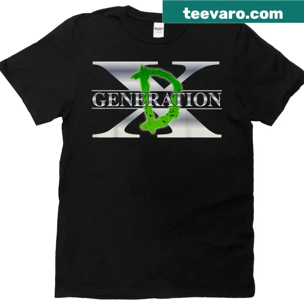 D Generation X typography graphic T-shirt