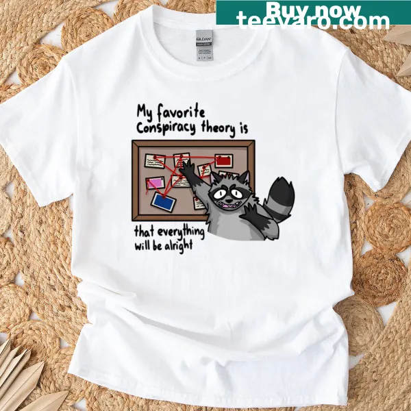 Playful t-shirt featuring an eye doctor raccoon design