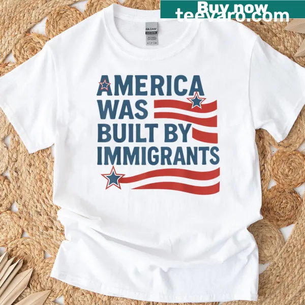 T-shirt promoting immigration support and social justice