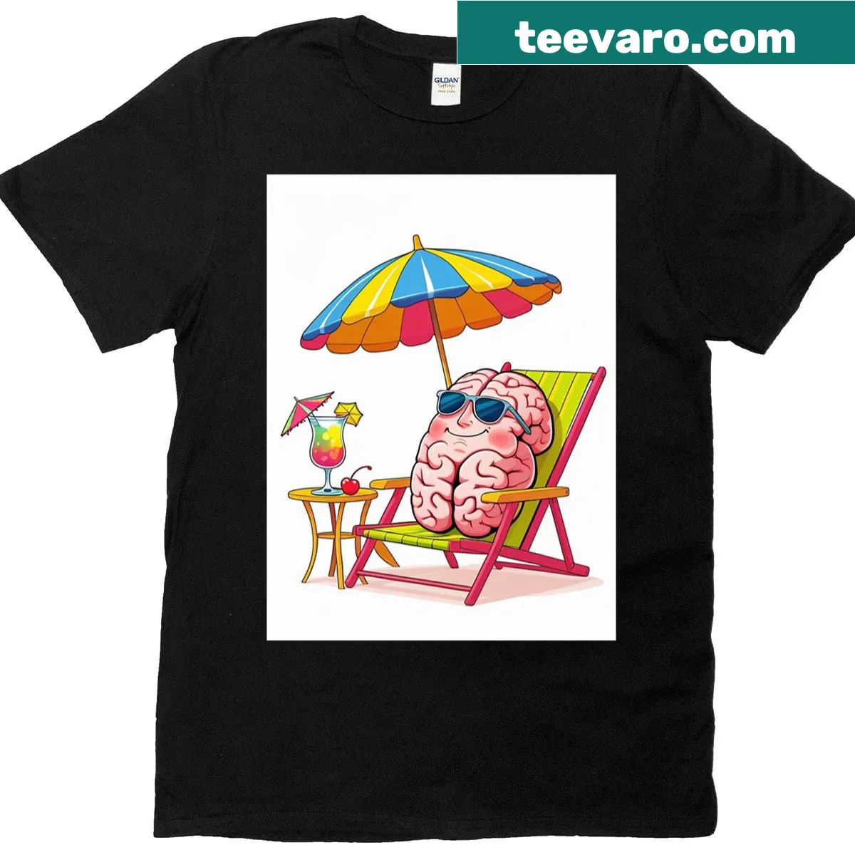 T-shirt with the phrase 'Mental Recharge Mode' emphasizing self-care and relaxation. — on a men's t-shirt