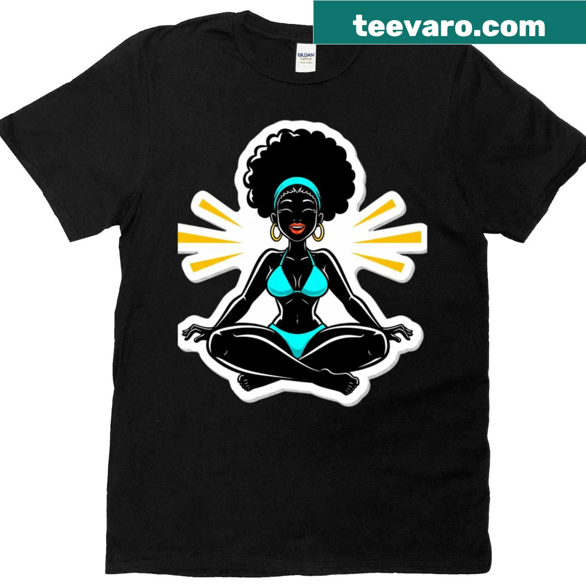 Oversized t-shirt with a retro silhouette and humorous slogan about motherhood — on a men's t-shirt