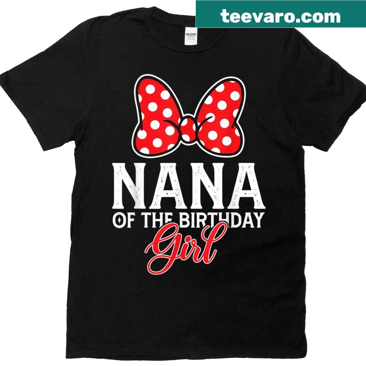 Nana birthday shirt with playful text for family celebrations — on a men's t-shirt