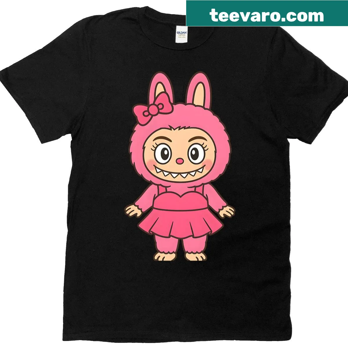 Cute character illustration T-shirt featuring a lively design. — on a men's t-shirt