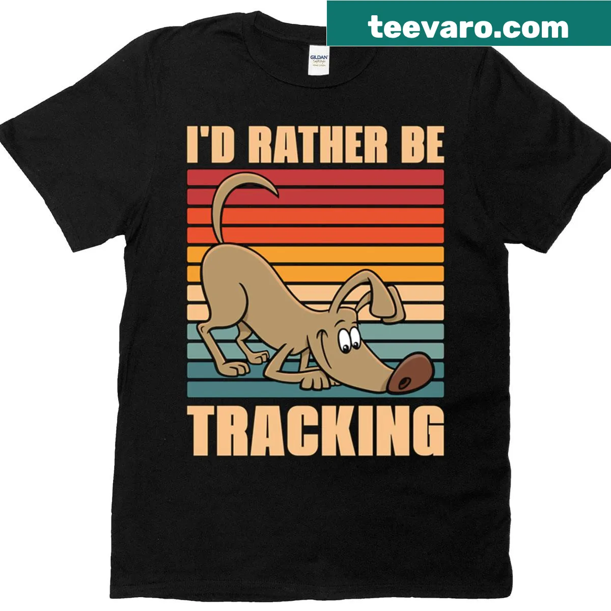 Oversized t-shirt with text 'I'd Rather Be Dog Training' for dog trainers — on a men's t-shirt