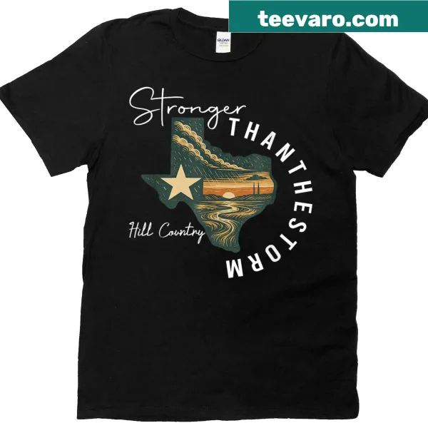 Vintage T-shirt with 'Pray For Texas Camp Mystic' text
