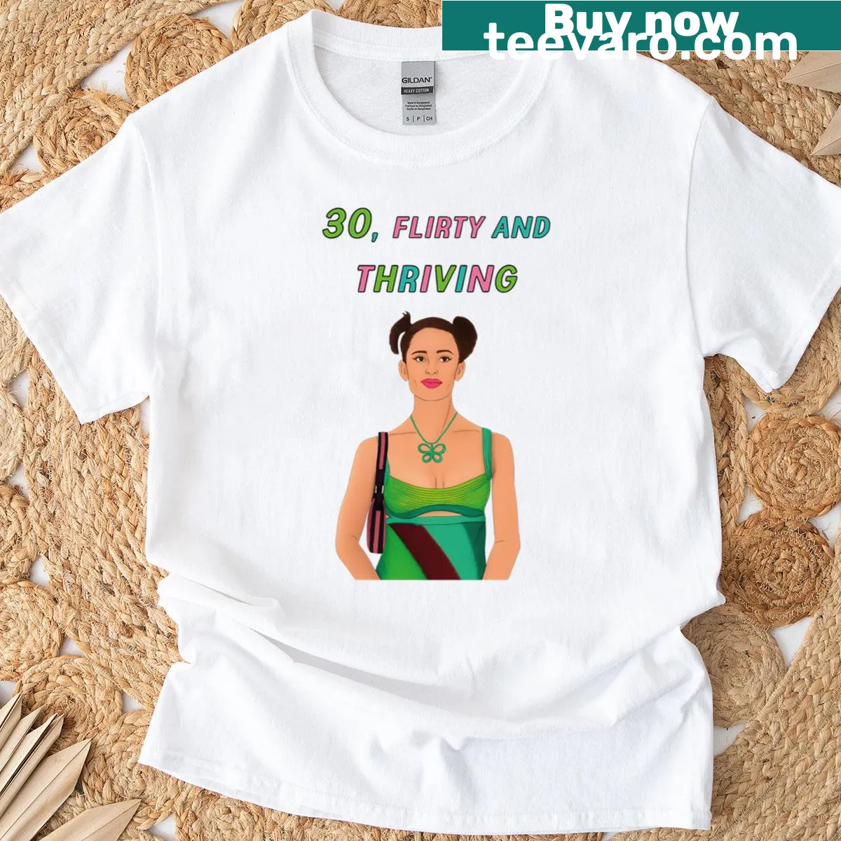 T-shirt inspired by the movie '13 Going On 30' — on a men's t-shirt