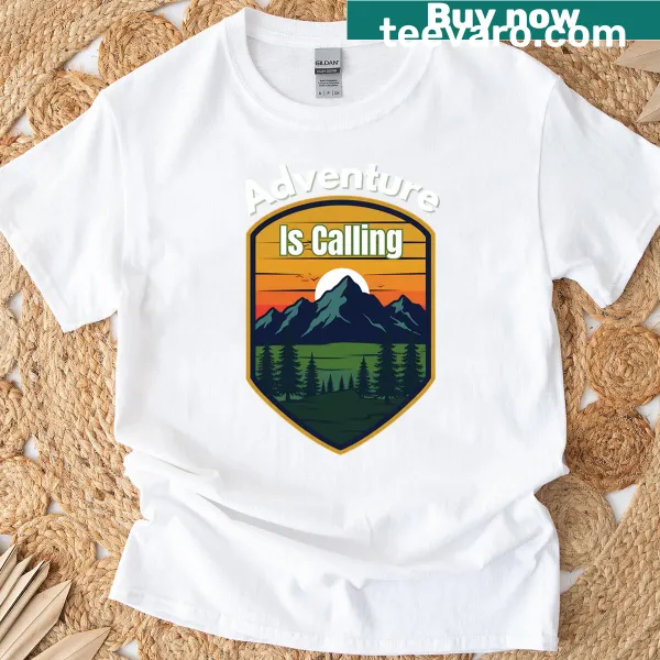 Mountain hiking design with peaks and adventure theme
