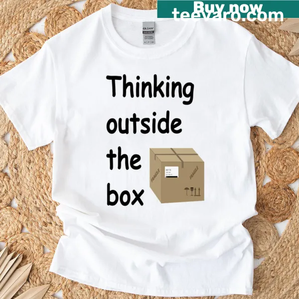 Motivational T-shirt with the phrase 'Be Creative' displayed