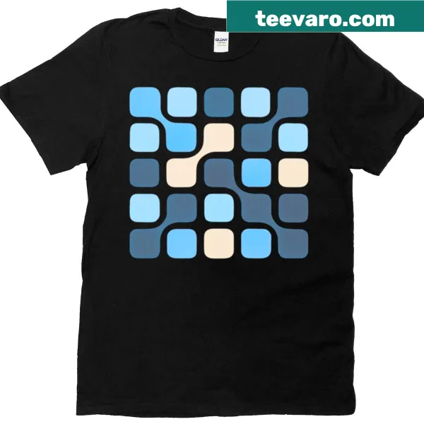 Retro print t-shirt with overflow design