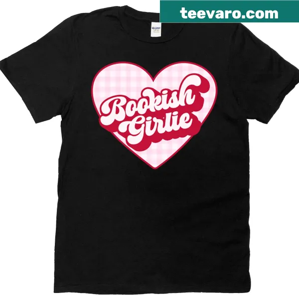Book-themed t-shirt featuring playful text for book lovers