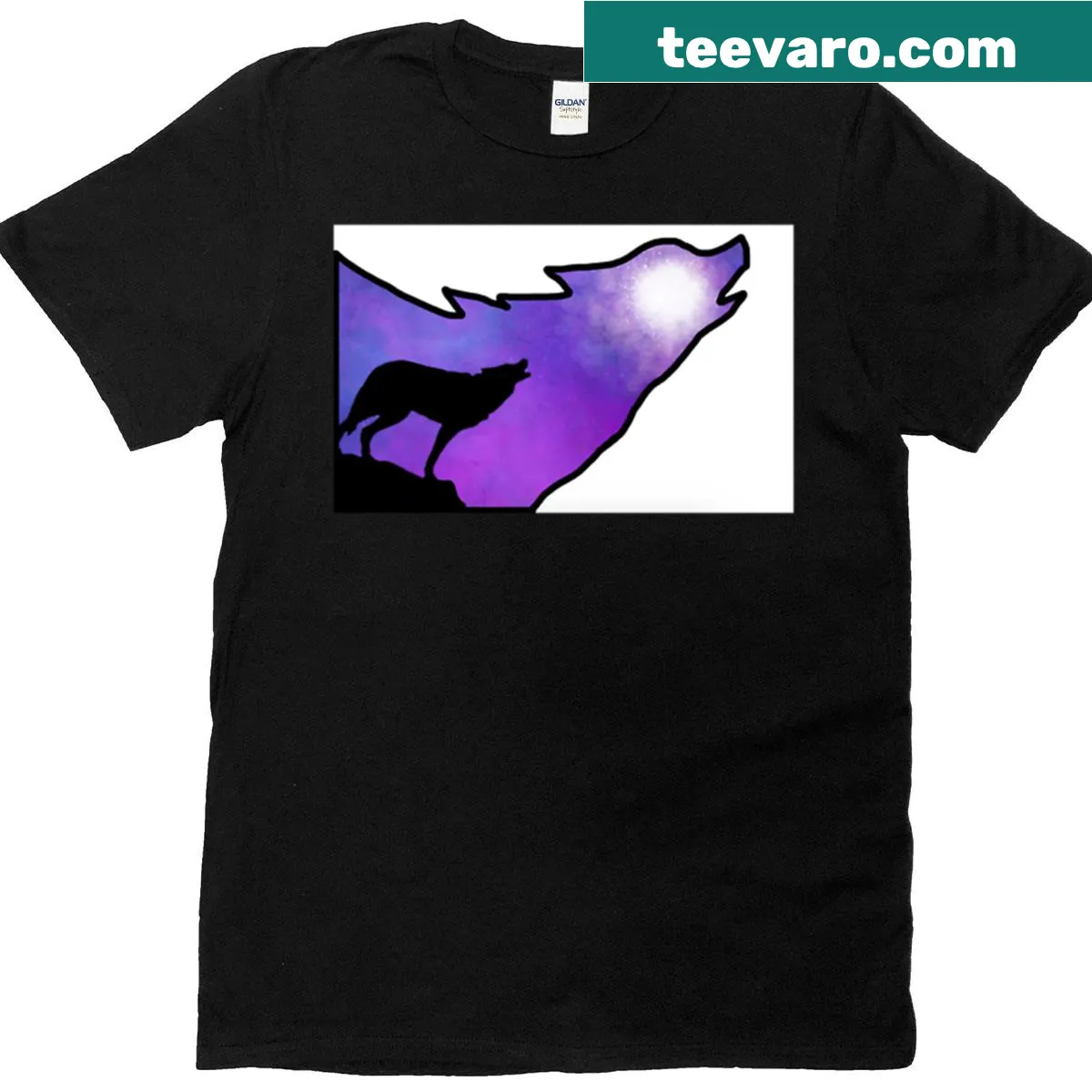 Typographic design featuring 'Call Of The Wild' on a t-shirt — on a men's t-shirt