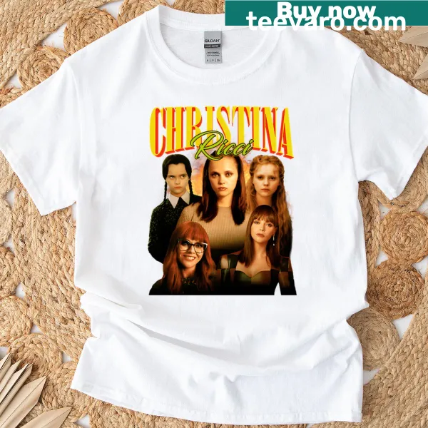 Christina Ricci Movie Icons graphic T-shirt
