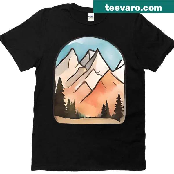 Adventure-themed t-shirt inspired by Crimson Ridge