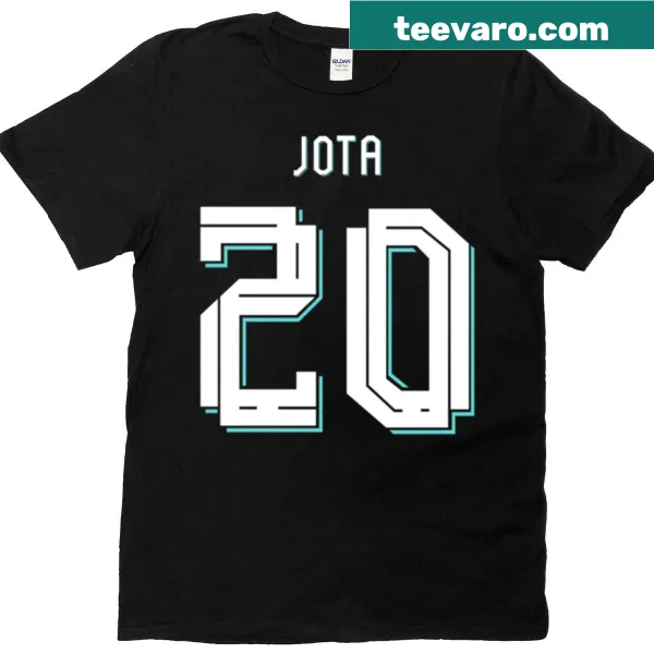 Oversized Diogo Jota Liverpool Away Kit t-shirt for the 2425 season