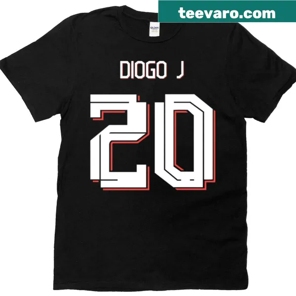 Diogo Jota Liverpool third jersey T-shirt for the 2223 season
