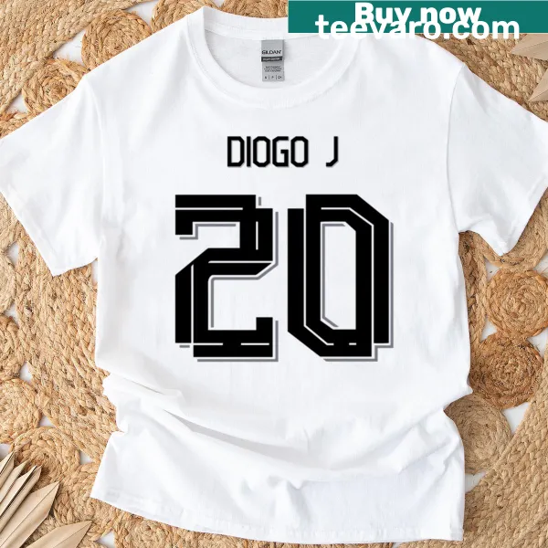 Oversized Liverpool T-shirt modeled after away jersey featuring Jota